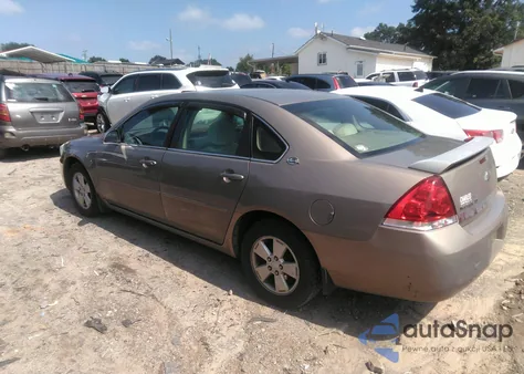 2007 Chevrolet Impala Lt from USA, damaged, VIN 2G1WT58N979386084